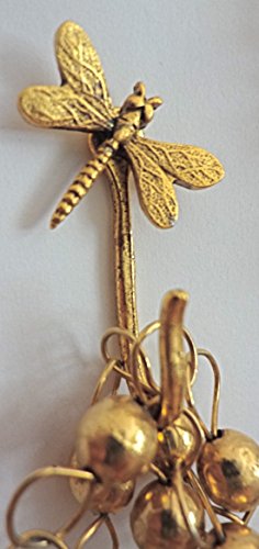 Decorative Push Pin Hooks 10 pc Gold Metal Hooks Wall Organizer Home Office Decor