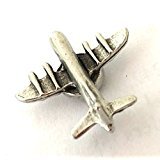Airplane Magnet Set, Antique Silver, Set of 6