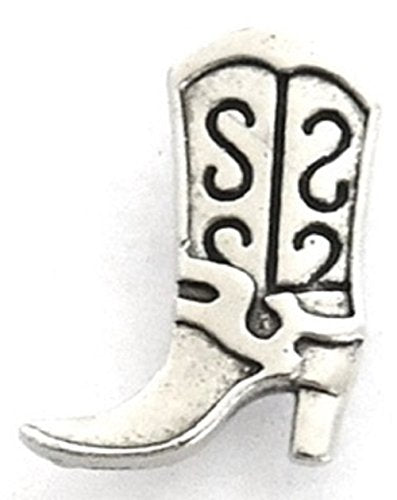 Cowboy Boot Push Pins, Decorative Push Pins, Unique Silver Push Pins, 15 Piece Metal Push Pin Set