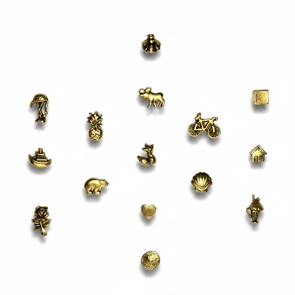 Mini Map Pins, Travel Map Thumb Tacks, Metal Decorative Push Pins, 28 Designs