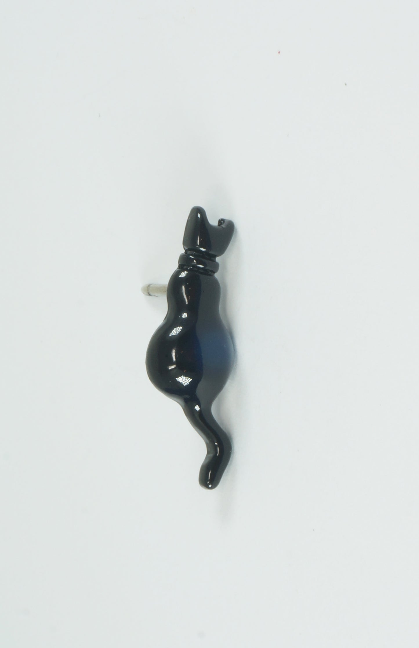 Black Cat Push Pins (10 Pc Set) | Decorative Thumb Tacks Kitten Pet Lover Halloween Goth Office Desk Decor Unique Gift