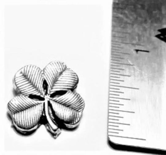 Shamrock Push Pins (10 Pc Set) | Gold Silver Decorative Metal Thumb Tacks Irish Clover Office Decor Unique St Patricks Day Gift