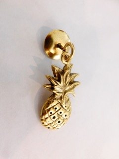 Pineapple Roller Shade Pull, Window Shade Pull, Decorative Shade Pull